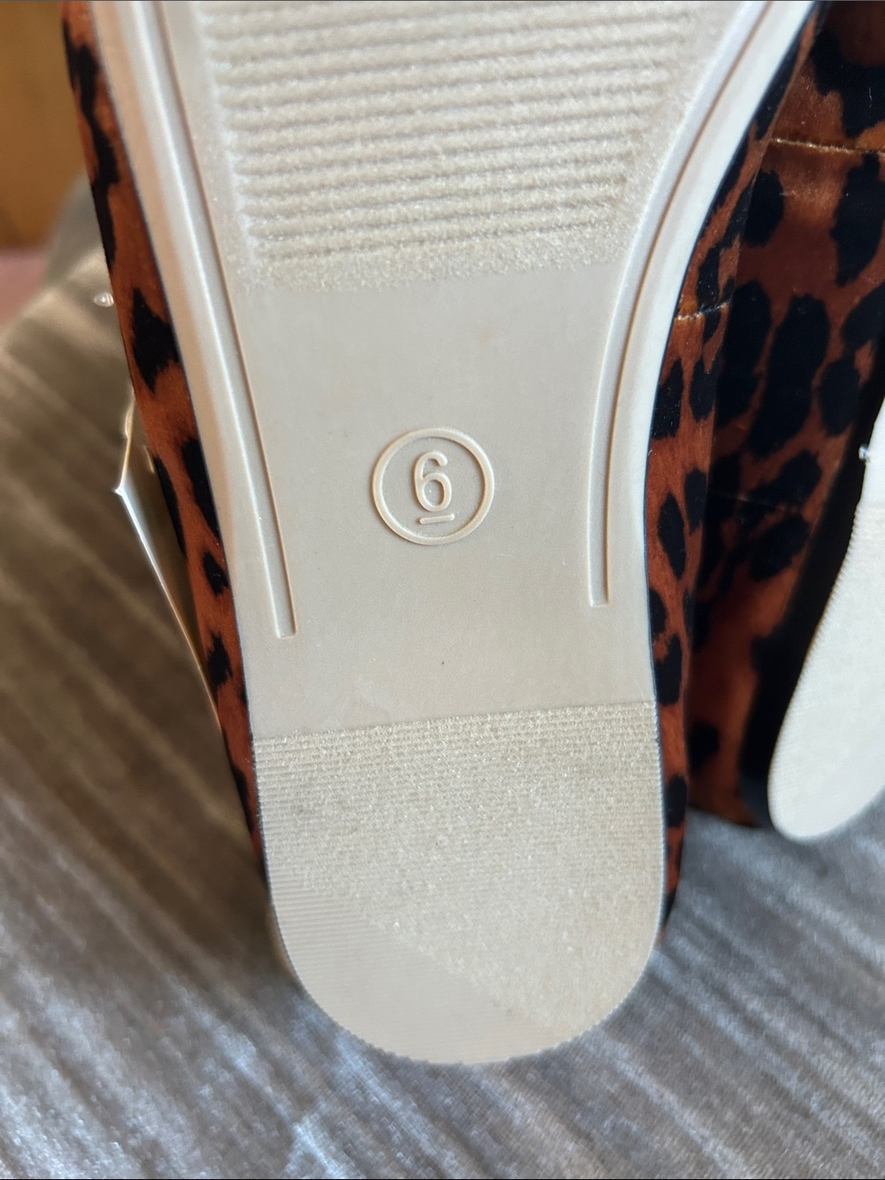 a new day Leopard Print Mary Jane Flats in Brown and Black - Picture 8 of 10